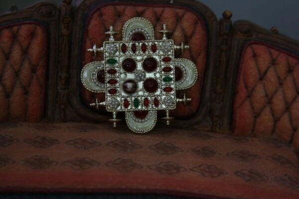 1415 Madam Coco Fancy Huge Brooch - Image 2