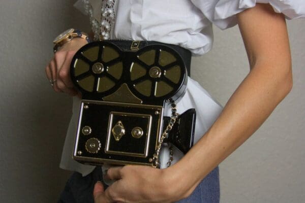 SOLD!1540 Madam Coco Projector Clutch Crossbody Purse - Image 4