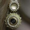 1585 Repurposed Chanel Buttons Earrings Studs - Image 2