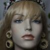 1585 Repurposed Chanel Buttons Earrings Studs - Image 4