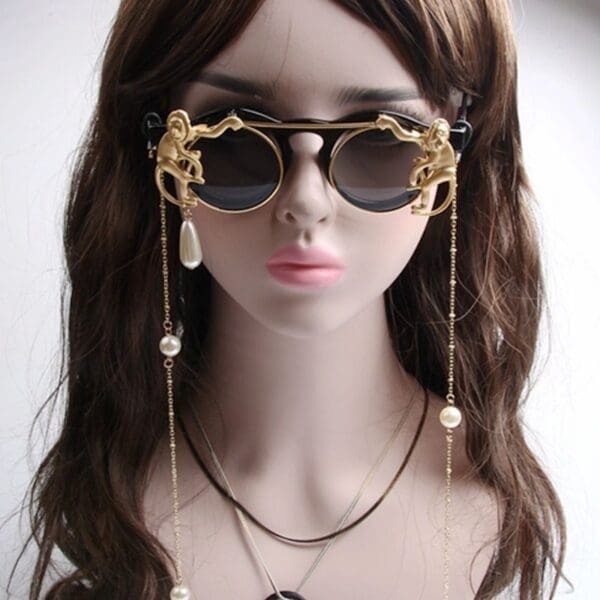 211 No Monkey's Business Fancy Sunglasses Eyewear - Image 3