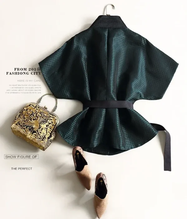 A woman 's handbag and shoes are on the floor.