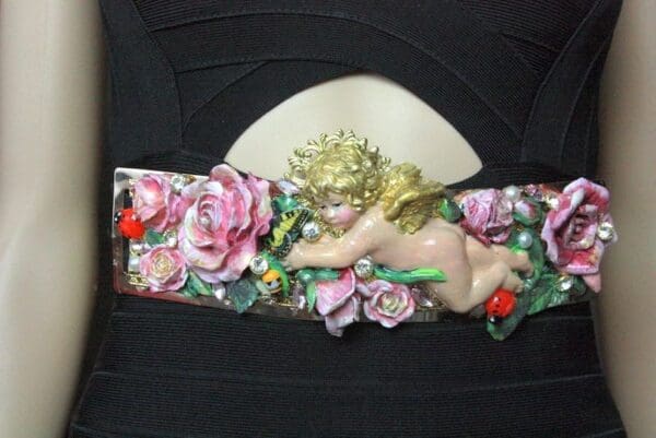 A close up of a decorative object on a table