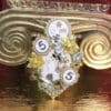 5315 Byzantine Madam Coco Portrait Coins Brooch