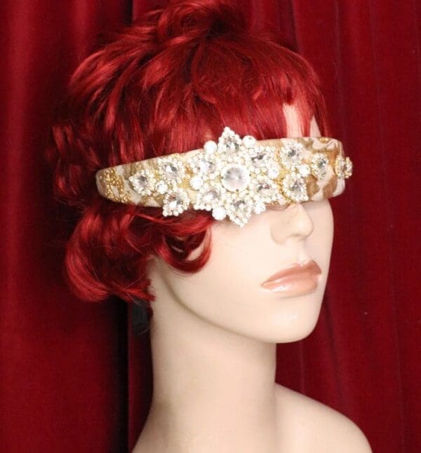 6159 Baroque Runway Clear Crystal Elegant Rhinestone Headband - Image 4