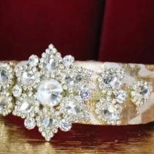 6159 Baroque Runway Clear Crystal Elegant Rhinestone Headband