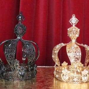 5246 Baroque Royal 2 Colors Round Full Crown