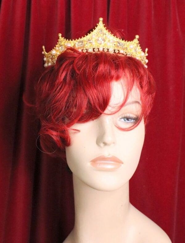5241 Empire Clear Crystal Full Circle Crown - Image 2
