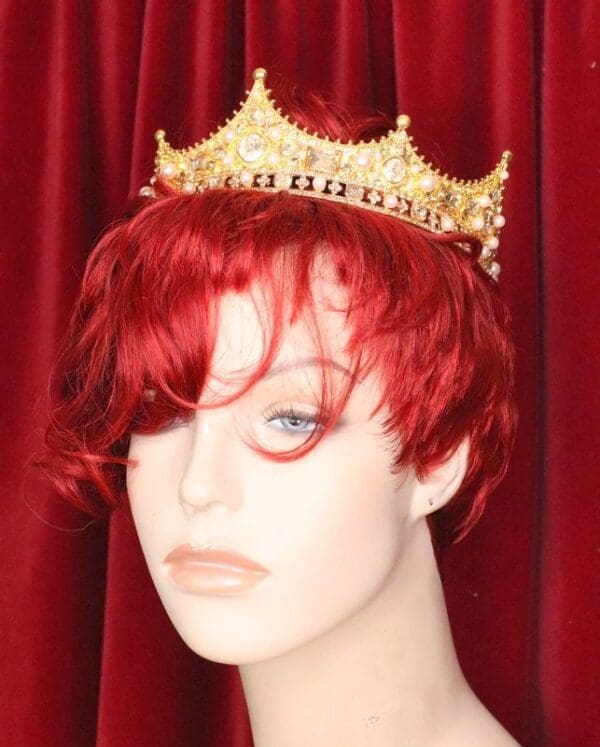 5241 Empire Clear Crystal Full Circle Crown - Image 4