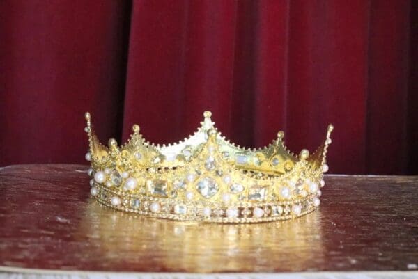 5241 Empire Clear Crystal Full Circle Crown - Image 6