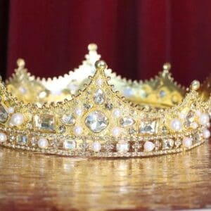 5241 Empire Clear Crystal Full Circle Crown