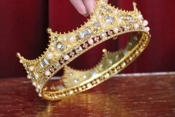 5241 Empire Clear Crystal Full Circle Crown - Image 7