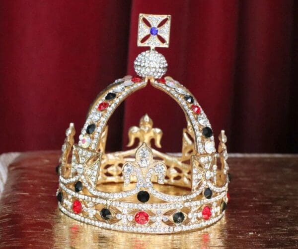 6172 Baroque Colorful Empire Lily Full Crown