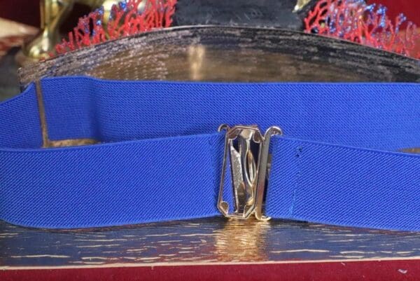 SOLD! 6488 Art Jewelry Nautical Hand Painted Fish Coral Reef Waist Belt Size S, L, M - Image 9
