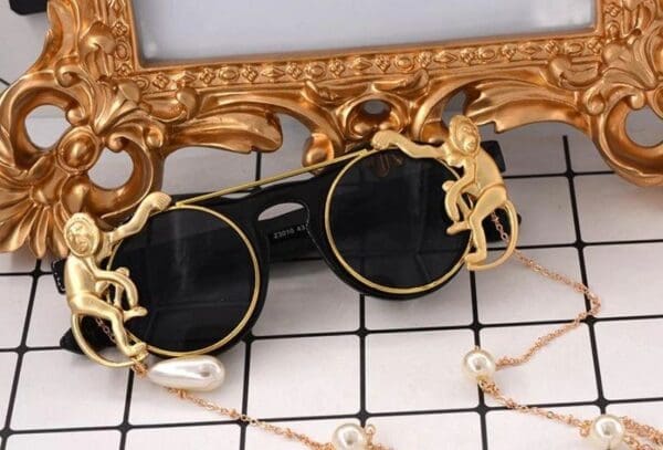 211 No Monkey's Business Fancy Sunglasses Eyewear
