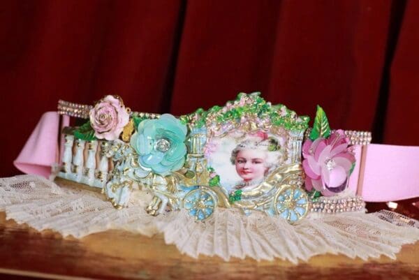 A close up of a picture frame on top of a table
