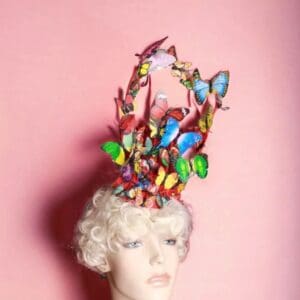 9456 Butterfly Unusual Tall Hat Statement