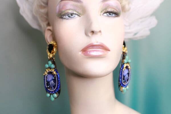 10470 Nautical Jelly Fih Earrings - Image 6