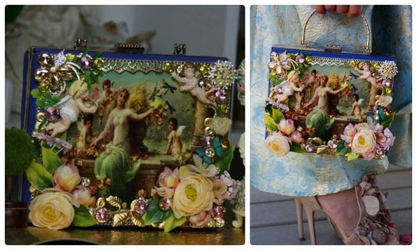 A collage of two pictures with the same picture.