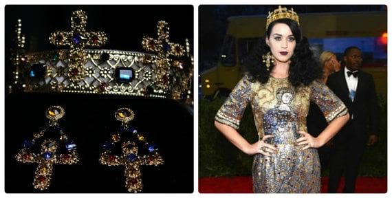 A collage of photos with a woman wearing a crown and dress.