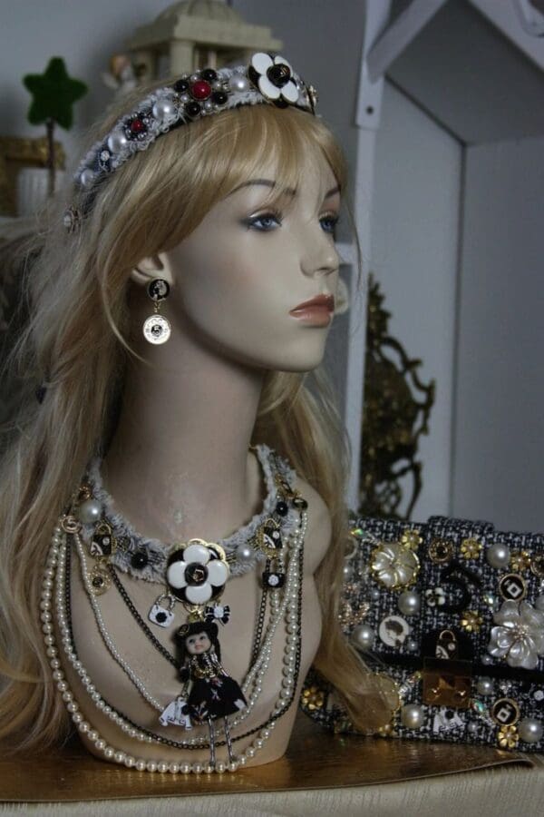 SOLD! 1515 Madam Coco Doll Brooches Charm Set - Image 9