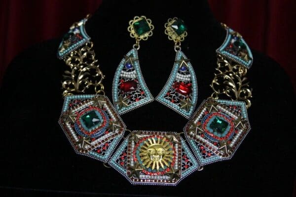 SOLD! 1786 Byzantine Baroque sun Crystal Set - Image 2