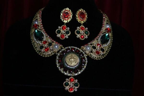 SOLD! 1787 Baroque Byzantine Roman Crystal Set - Image 5