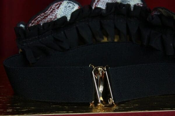 SOLD! 1886 Designer Inspired Massive Snake Applique Corset Waist Belt - Image 9
