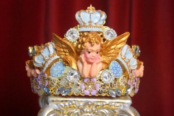SOLD! 3568 BaroqueRaphael Winged Cherub Headband Crown - Image 9