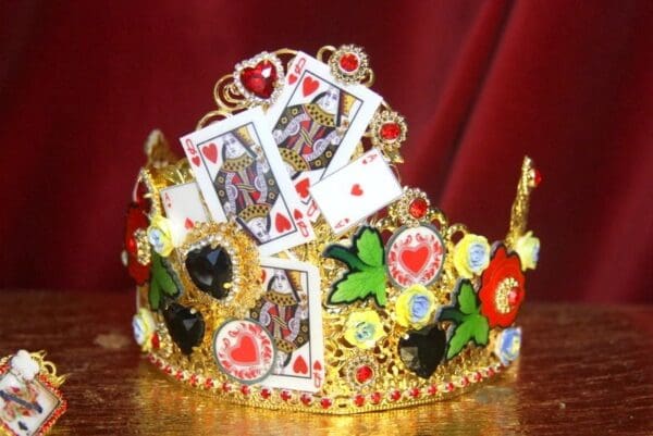 SOLD! 3017 Playing Cards Baroque Crown Runway 2018 - Image 2