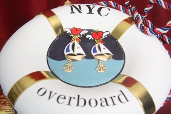 SOLD! 3369 Overboard Marine Cruise Handbag - Image 3