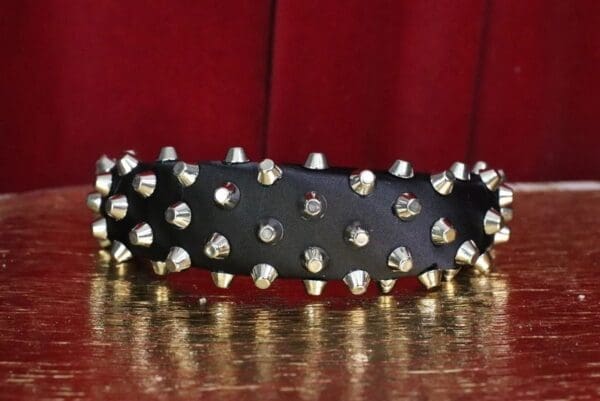 SOLD! 6051 Baroque Runway 2019 Spiky Black Elegant Headband - Image 3