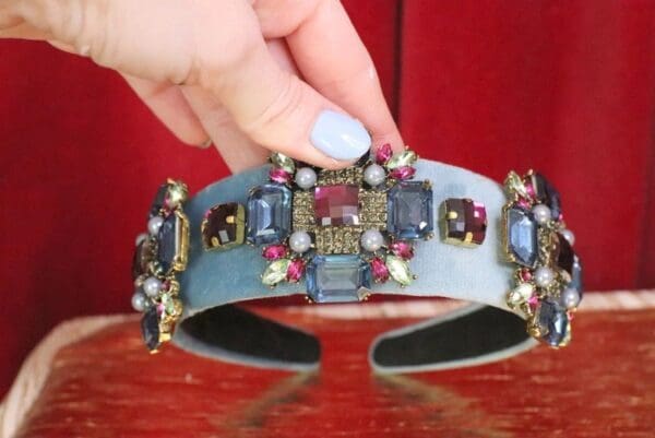 SOLD! 6060 Baroque Runway 2019 Medieval Headband - Image 7