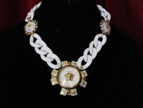 SOLD! Used Watch Chained Massive Necklace