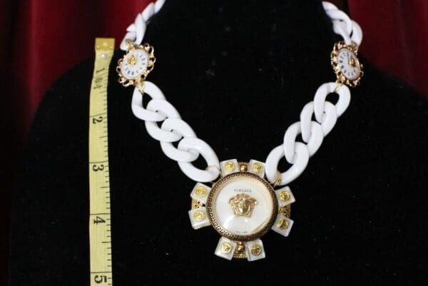 SOLD! Used Watch Chained Massive Necklace - Image 2