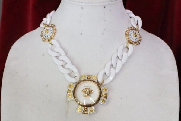 SOLD! Used Watch Chained Massive Necklace - Image 4