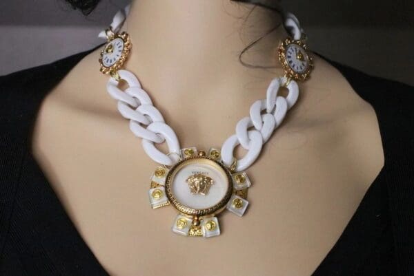 SOLD! Used Watch Chained Massive Necklace - Image 6