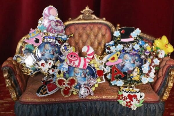 SOLD! 6947 Alice In Wonderland Embellished Adjustable Bracelet - Image 9