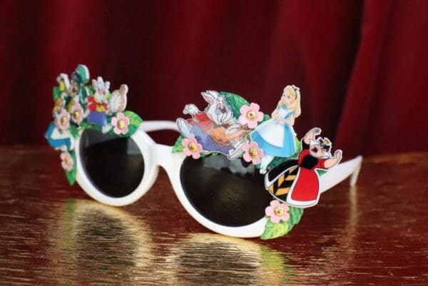 SOLD! 7595 Alice In Wonderland Fancy Embellished Sunglasses - Image 2