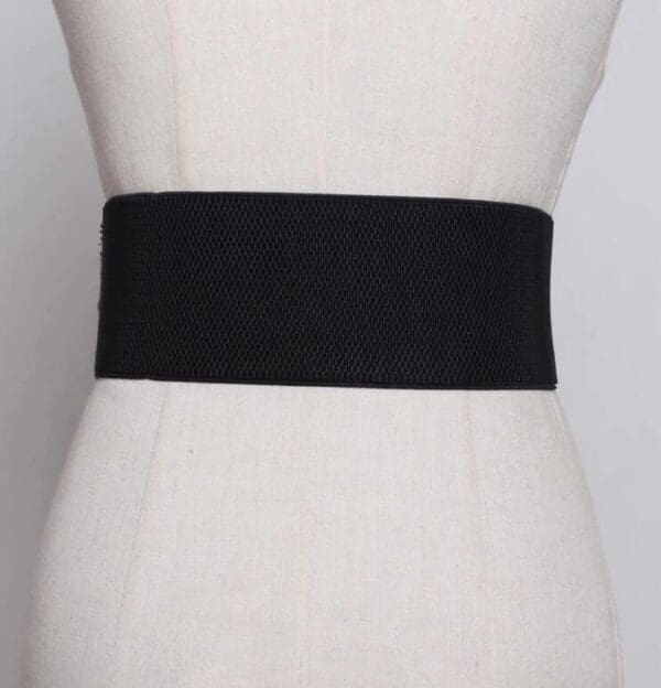 SOLD! 7942 Leopard Fuzzy Wide Waist Belt Size S, L, M - Image 4