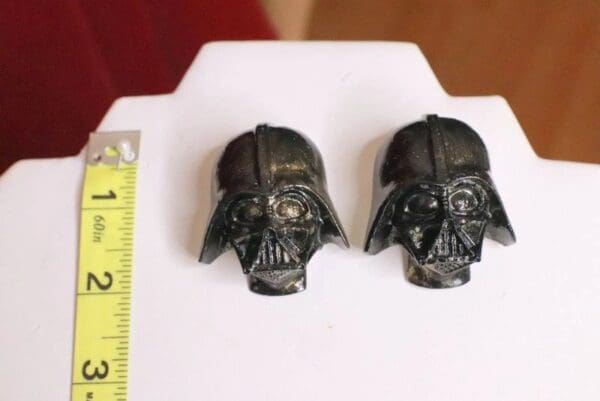 SOLD! 8042 Star Wars Darth Vader 3D Effect Unusual Studs Earrings - Image 6
