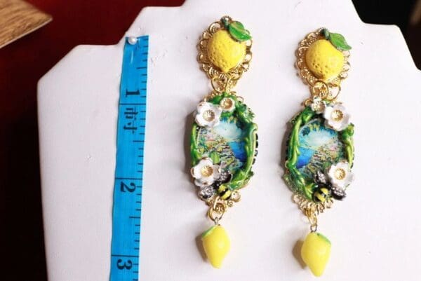SOLD! 8606 Baroque Taormina Studs Earrings - Image 3