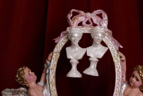 SOLD! 8730 Aphrodite Roman Bust Studs Earrings