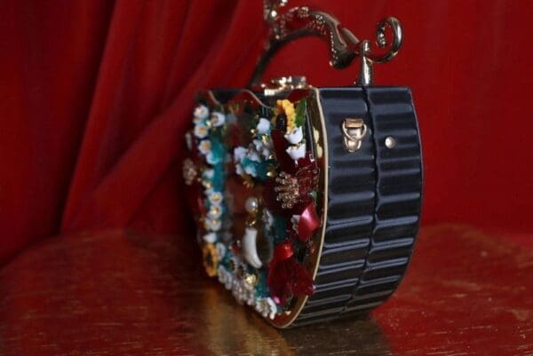 SOLD! 9296 Frida Kahlo Embellished Handbag - Image 7