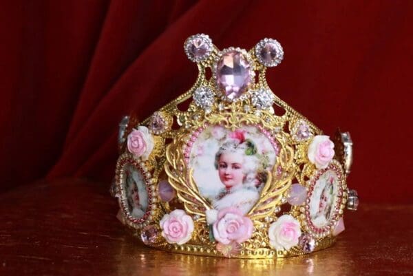 SOLD! 9312 Victorian Versailles Marie Antoinette Headband Crown