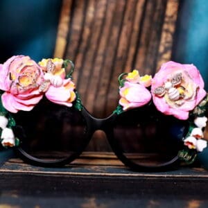 SOLD! 47 Baroque Roses Embellished Sunglasses Shades