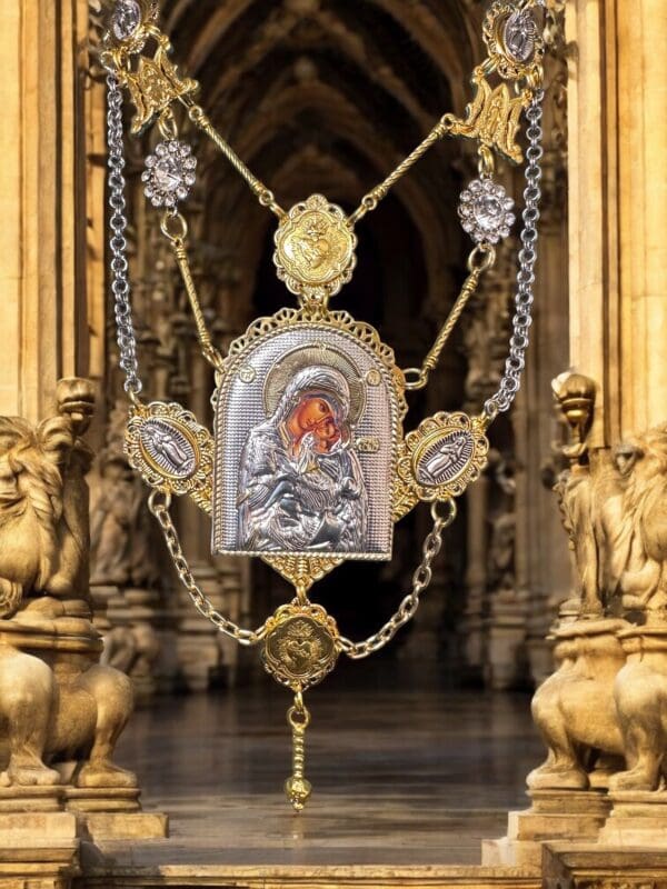 101 Religious Icon Virgin Mary Guadalupe Coin Necklace