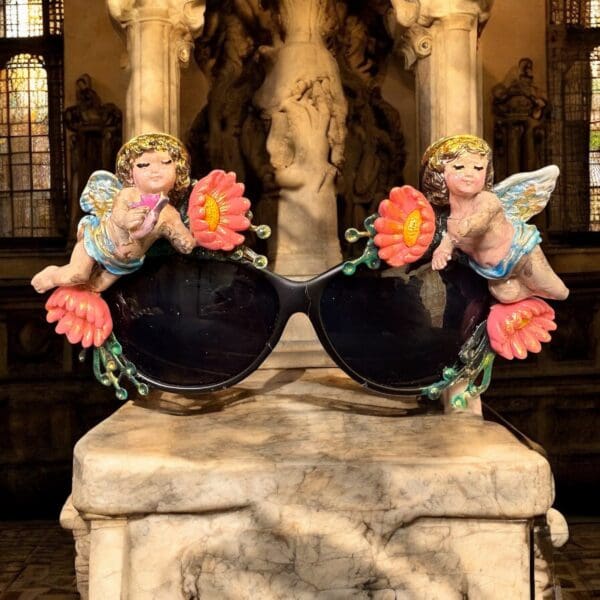 54 Cherubs Baroque Peony Embellished Sunglasses