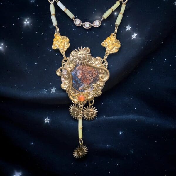 129 Horoscope Collection Leo Massive Necklace
