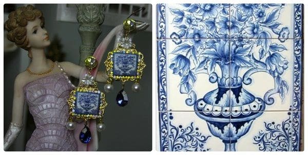 A close up of two different pictures with one picture of the same image.